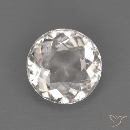 1.13ct Natural Rosa bem claro Morganita, Redondo, VVS-VS