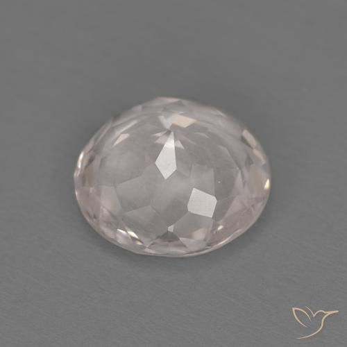 Morganita Rosa bem claro Natural 1.04ct, Redondo, VVS-VS