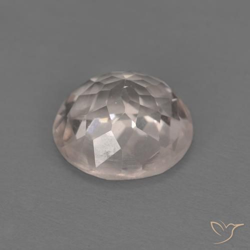 Morganita Rosa bem claro Natural 1.14ct, Redondo, VS