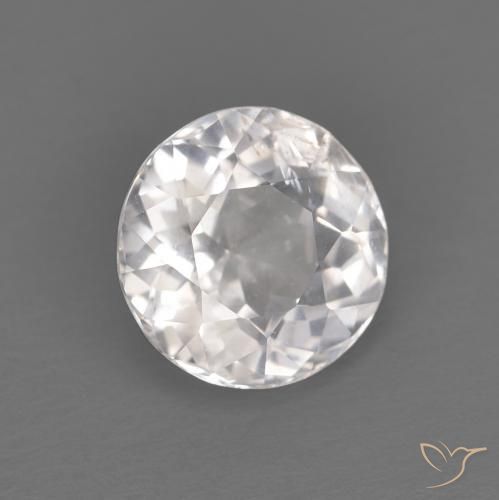 Morganita Rosa bem claro Natural 1.17ct, Redondo, VS