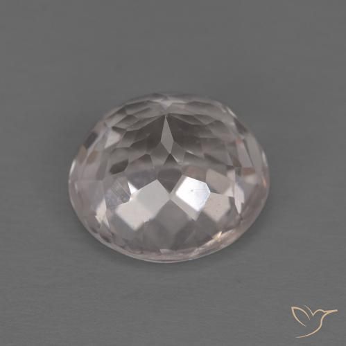 Morganita Rosa bem claro Natural 1.45ct, Redondo, VS