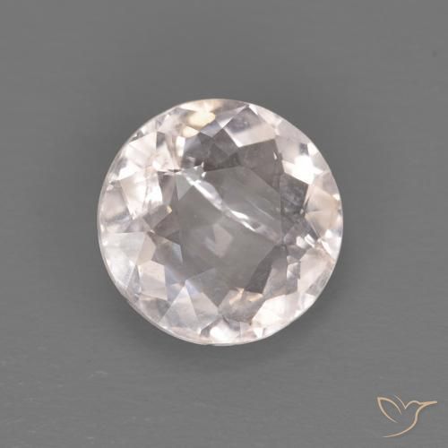 Morganita Rosa bem claro Natural 0.99ct, Redondo, VS-SI