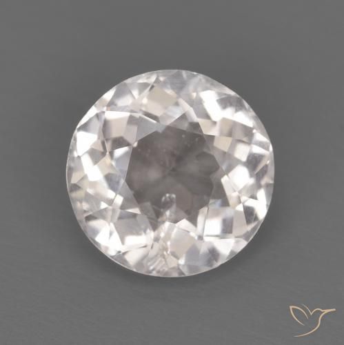 1.29ct Natural Rosa bem claro Morganita, Redondo, VS