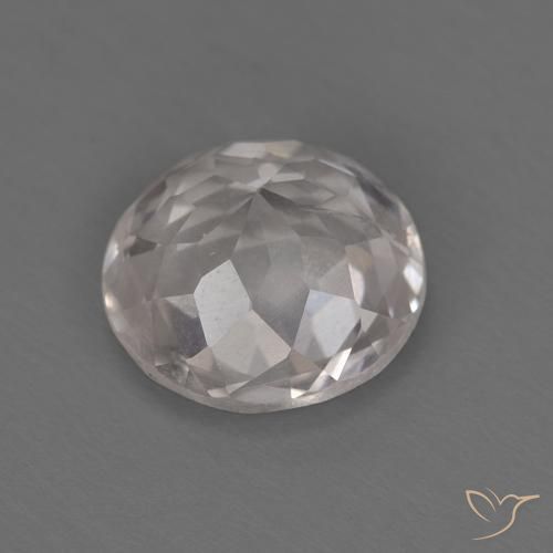 Morganita Rosa bem claro Natural 1.29ct, Redondo, VS