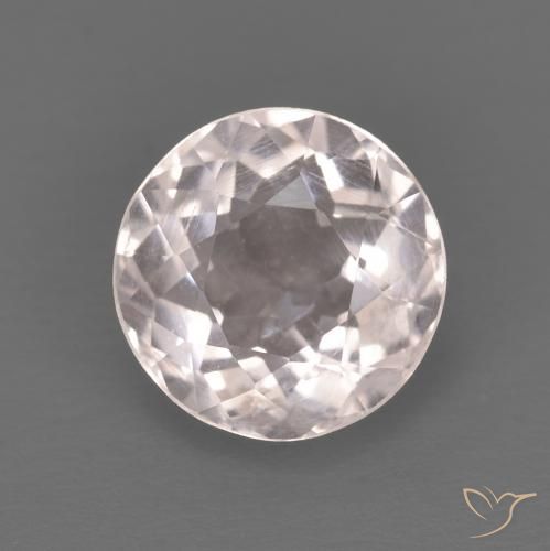 1.45ct Natural Rosa bem claro Morganita, Redondo, VS