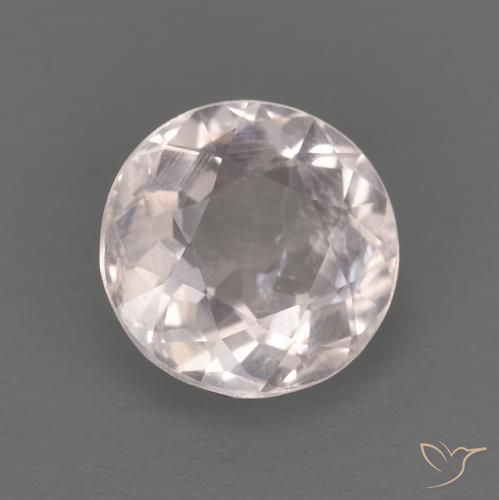 Morganita Rosa bem claro Natural 1.45ct, Redondo, VS