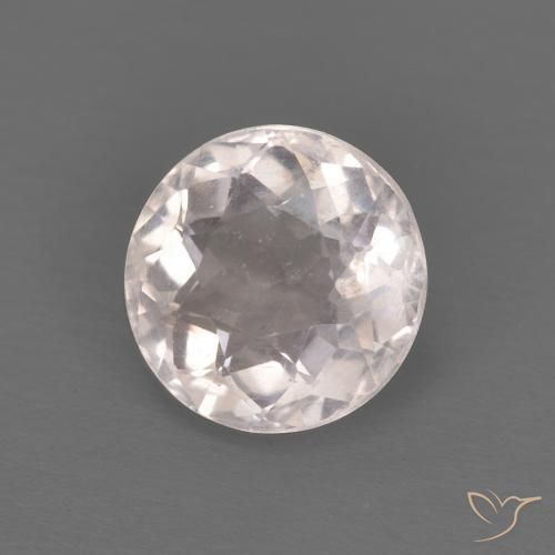 Morganita Rosa bem claro Natural 1.16ct, Redondo, VS