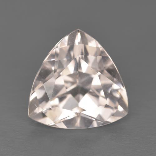 Morganita rosa natural 4,40ct, trillion, VVS-VS