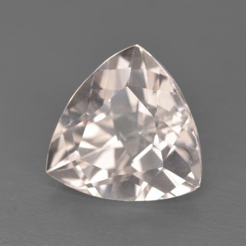 Morganita rosa natural 4,40ct, trillion, VVS-VS