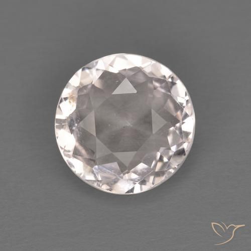 1.05ct Natural Rosa bem claro Morganita, Redondo, VVS-VS