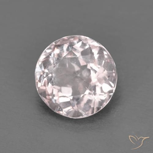 1.20ct Natural Rosa bem claro Morganita, Redondo, VS
