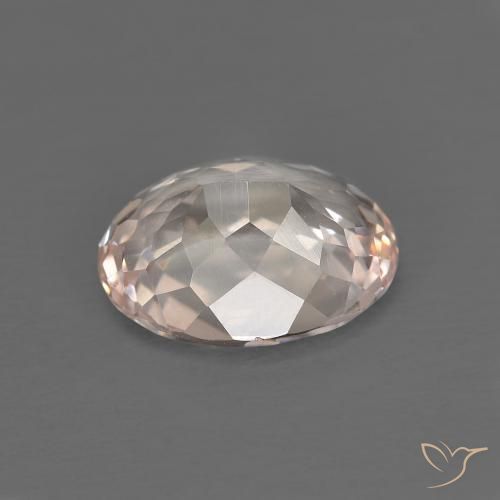 Morganita Medium Light-Pink Natural 2.66ct, oval, VVS-VS