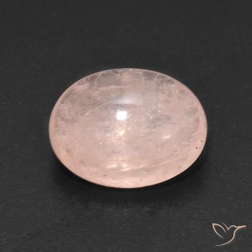 4.11ct Natural Medium Light-Pink Morganita, oval, Translúcido