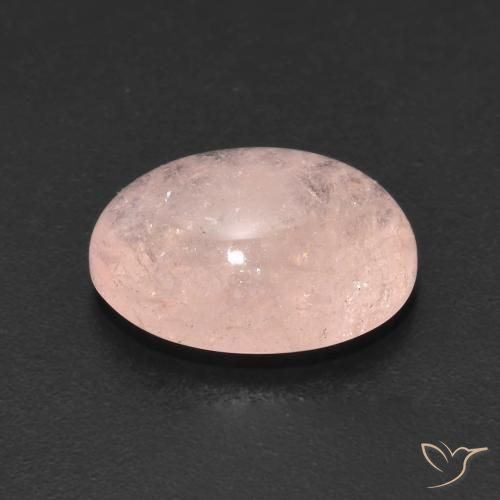 Morganita Rosa Flamingo Natural 5.09ct, oval, Translúcido