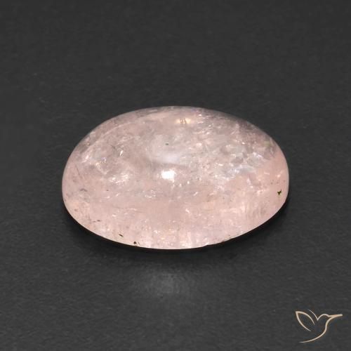 Morganita Rosa Flamingo Natural 3.86ct, oval, Transparente