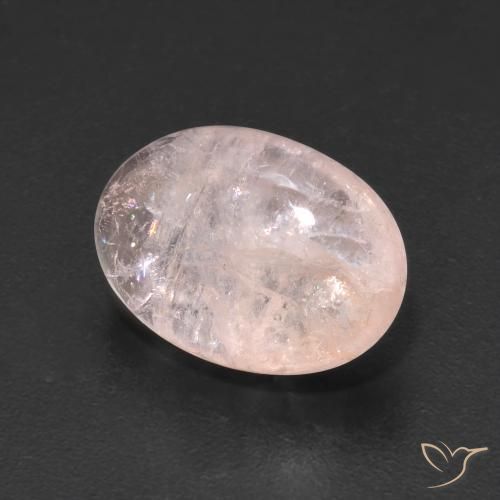 4.51ct Natural rosa médio Morganita, oval, Transparente