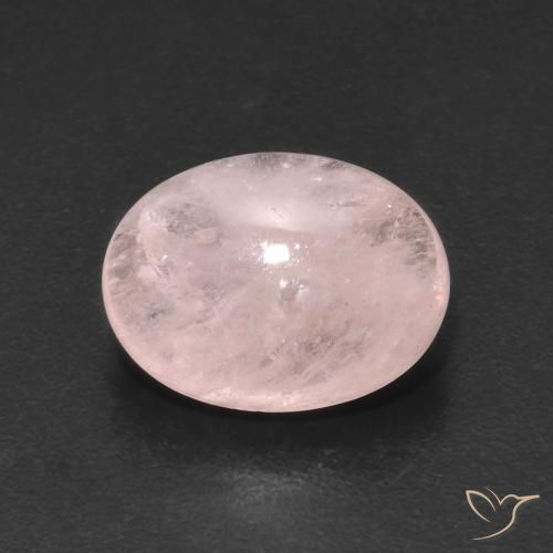4.19ct Natural Medium Light-Pink Morganita, oval, Translúcido