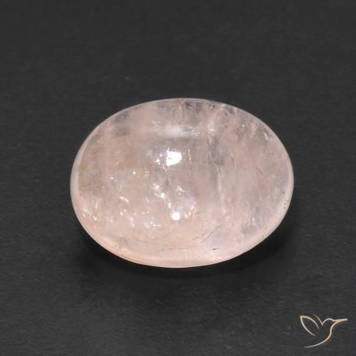 4.91ct Natural rosa médio Morganita, oval, Transparente