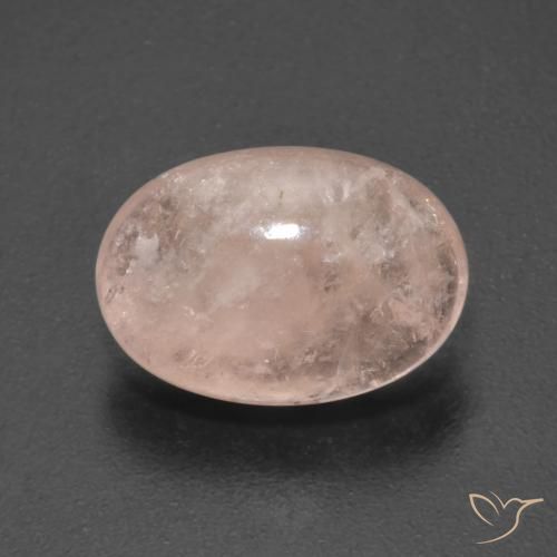 4.50ct Natural rosa médio Morganita, oval, Transparente