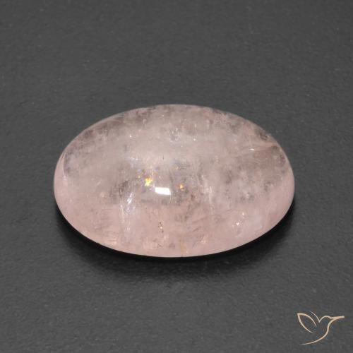 Morganita rosa médio Natural 5.02ct, oval, Transparente