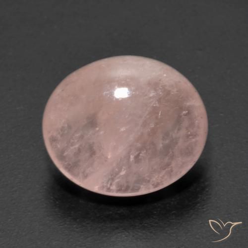 6.38ct Natural Rosa Flamingo Morganita, oval, Transparente