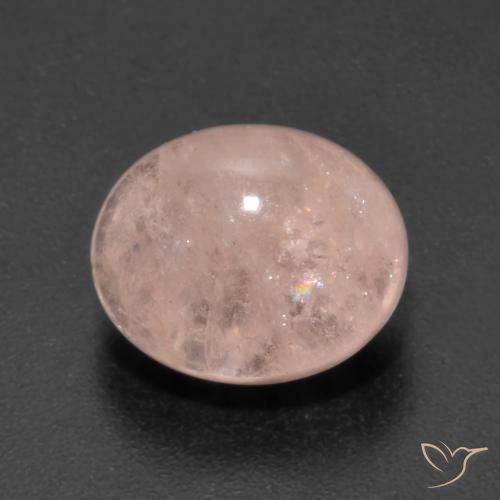 4.50ct Natural Rosa salmão Morganita, oval, Transparente