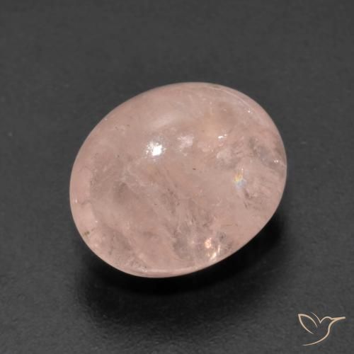 Morganita Rosa salmão Natural 4.50ct, oval, Transparente