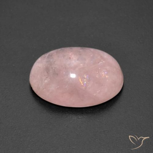 Morganita rosa rosa Natural 7.02ct, oval, Translúcido