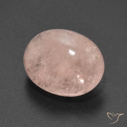Morganita Rosa salmão Natural 5.27ct, oval, Transparente