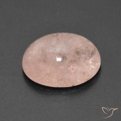 Morganita Rosa salmão Natural 5.27ct, oval, Transparente