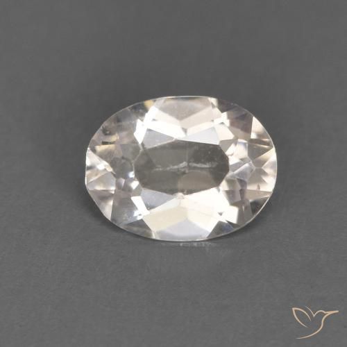 Morganita Rosa bem claro Natural 0.41ct, oval, VVS-VS