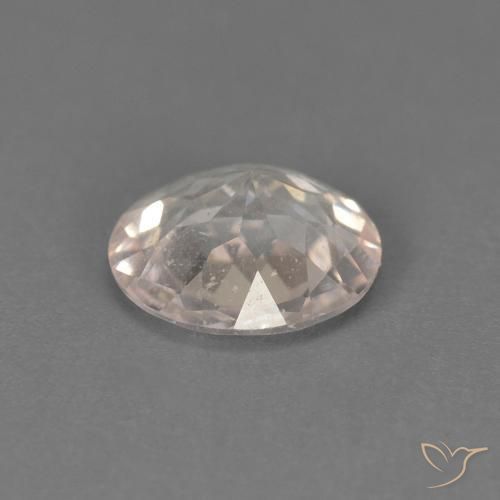 Morganita Rosa salmão Natural 0.51ct, Redondo, VVS-VS