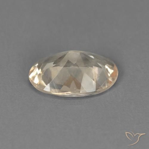 Morganita Dourado claro Natural 0.71ct, oval, VVS-VS