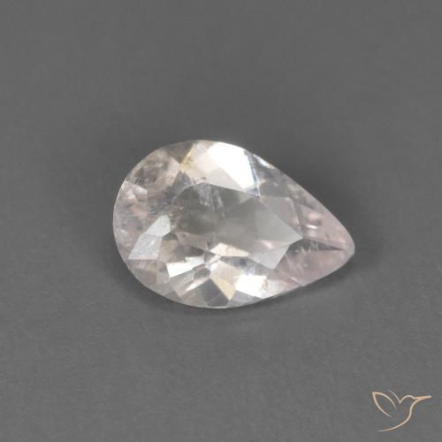 Morganita Rosa Flamingo Natural 0.34ct, Formato de pêra, SI