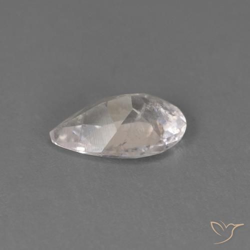 Morganita Rosa Flamingo Natural 0.34ct, Formato de pêra, SI