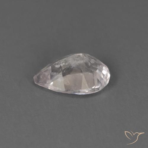 Morganita Rosa bem claro Natural 0.53ct, Formato de pêra, SI