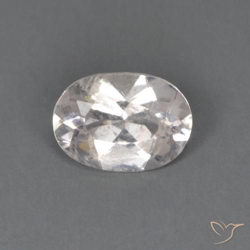 0.52ct Natural Rosa bem claro Morganita, oval, VS