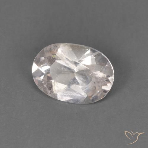 Morganita Rosa bem claro Natural 0.52ct, oval, VS