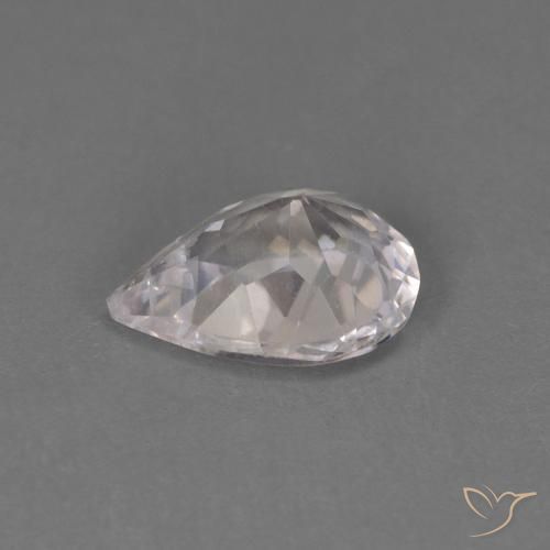 Morganita Rosa bem claro Natural 0.52ct, Formato de pêra, SI
