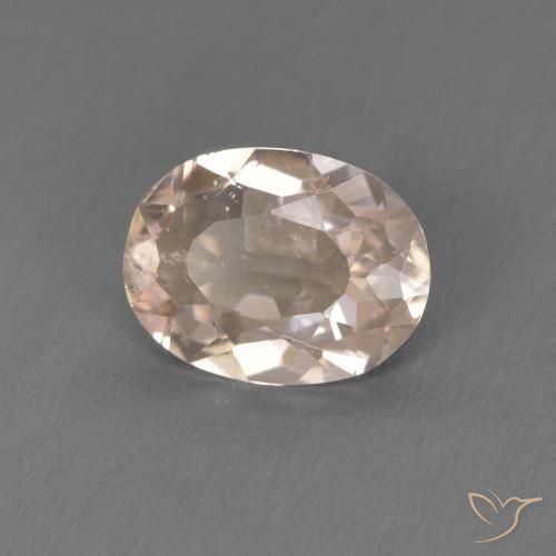Morganita Rosa salmão Natural 0.77ct, oval, VS