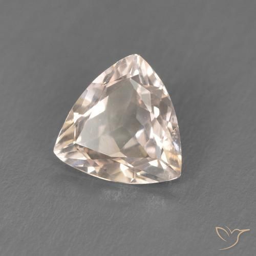 Morganita rosa médio Natural 0.47ct, Trilhão, VS