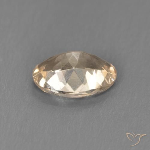 Morganita Laranja claro Natural 0.88ct, oval, VS
