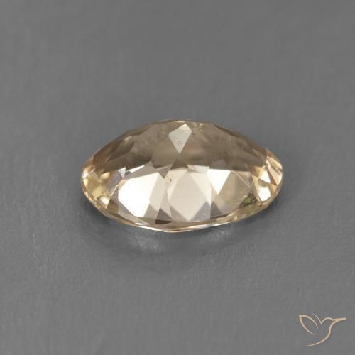 Morganita Light Neutral Orange Natural 0.93ct, oval, VS