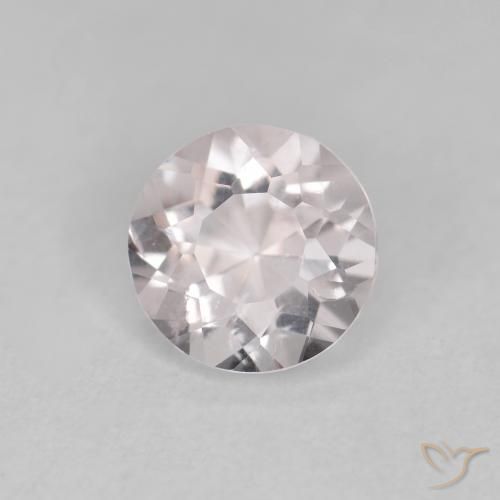 Morganita Luz rosa Natural 0.61ct, Redondo, VS