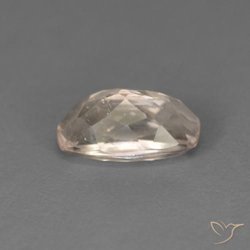 Morganita Rosa bem claro Natural 0.74ct, Almofada, VS