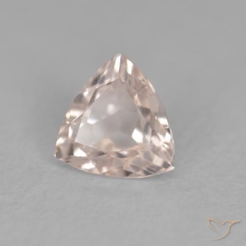 Morganita Rosa salmão Natural 0.33ct, Trilhão, VVS-VS