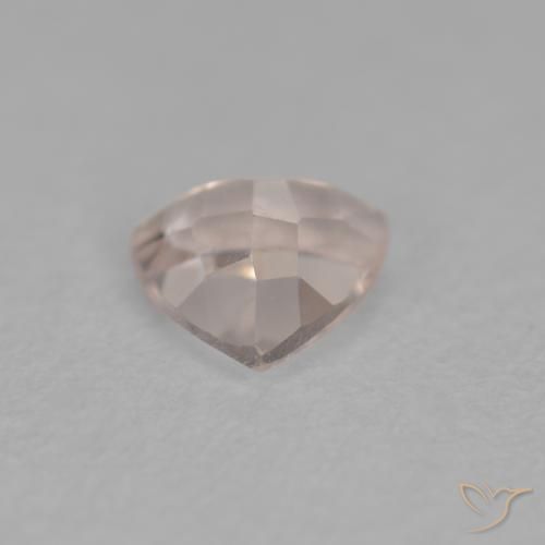 Morganita Rosa salmão Natural 0.33ct, Trilhão, VVS-VS