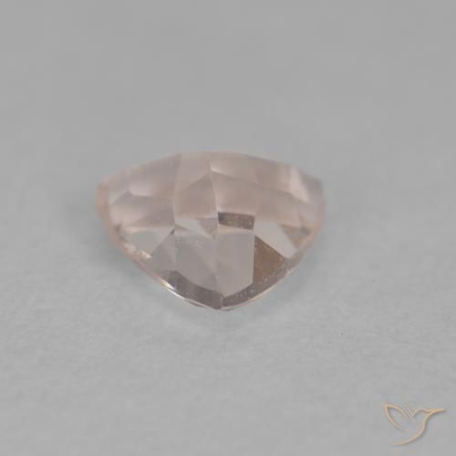 Morganita Medium Light-Pink Natural 0.37ct, Trilhão, VVS-VS