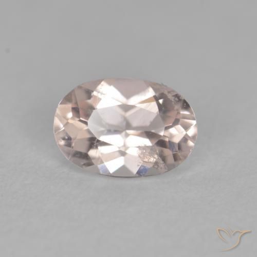 Morganita Rosa salmão Natural 0.38ct, oval, VS