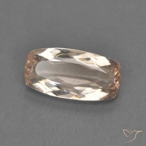 Morganita rosa médio Natural 1.38ct, Almofada, VVS-VS